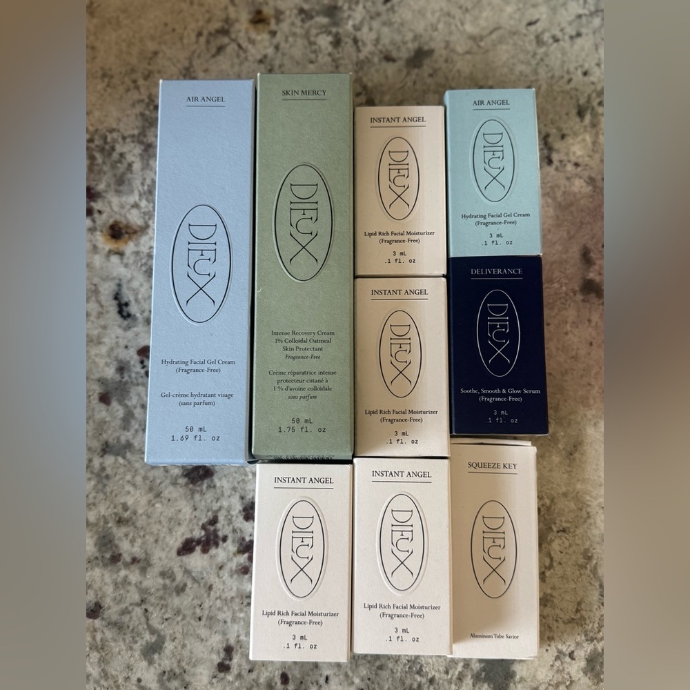 Dieux moisturizers